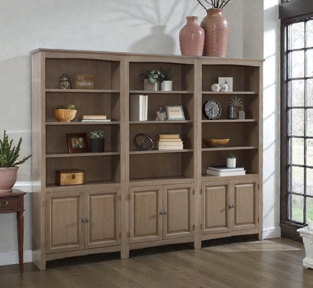 John Thomas 3 Piece Bookcase Wall. Solidwood SH093228-Wall