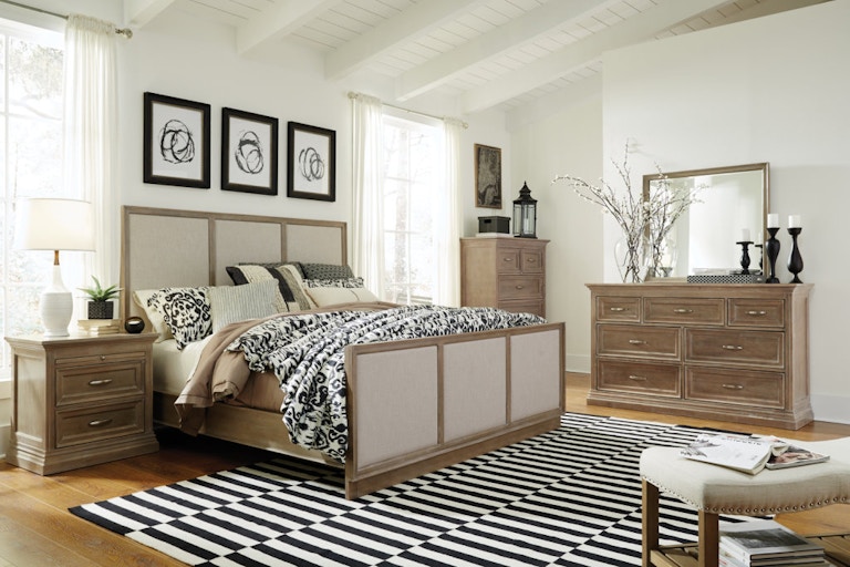 5 Piece Solid Wood Sonoma Bedroom Set