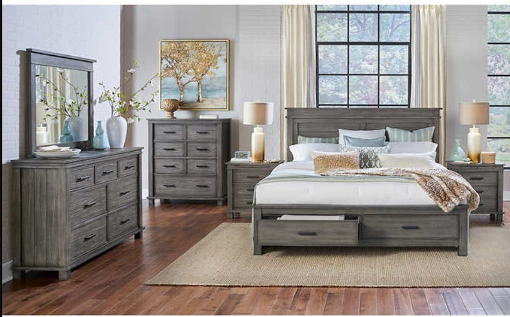 Clearance A America Glacier Point Queen Storage Bed is available