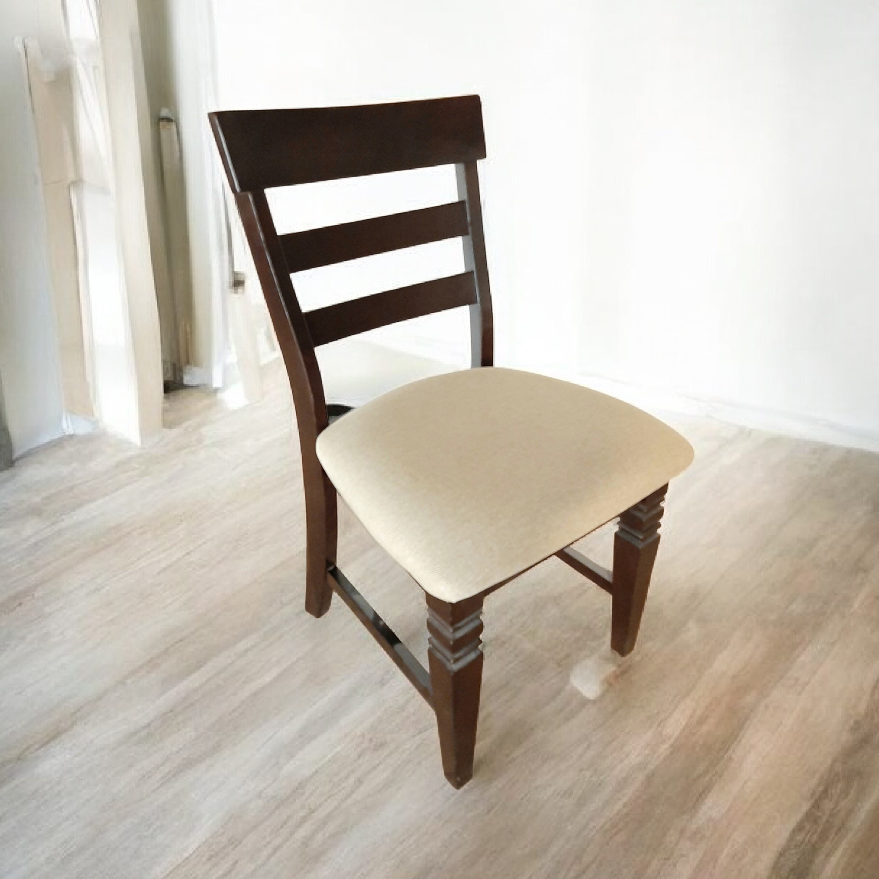WoodWorks HF Java Dining Side Chair with Cushion WWCI1519B