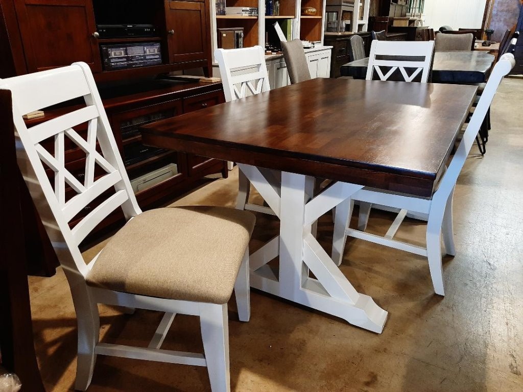 tomas 6 piece solid wood dining set