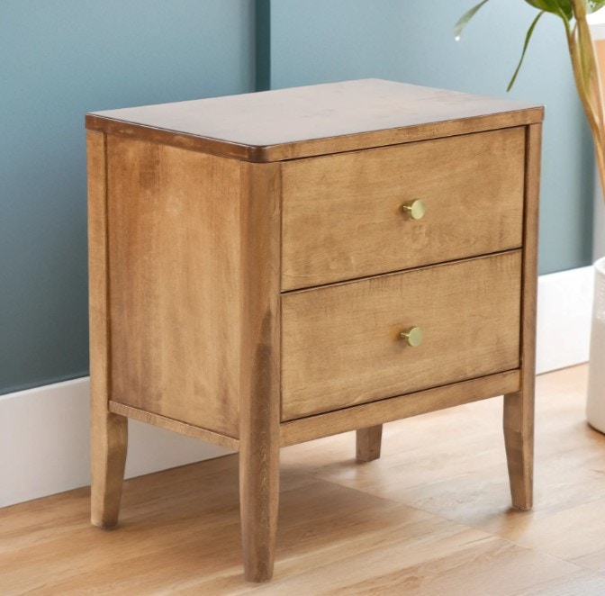 Archbold Furniture Company Amish 2 Drawer Nightstand. Warren Collection 43221