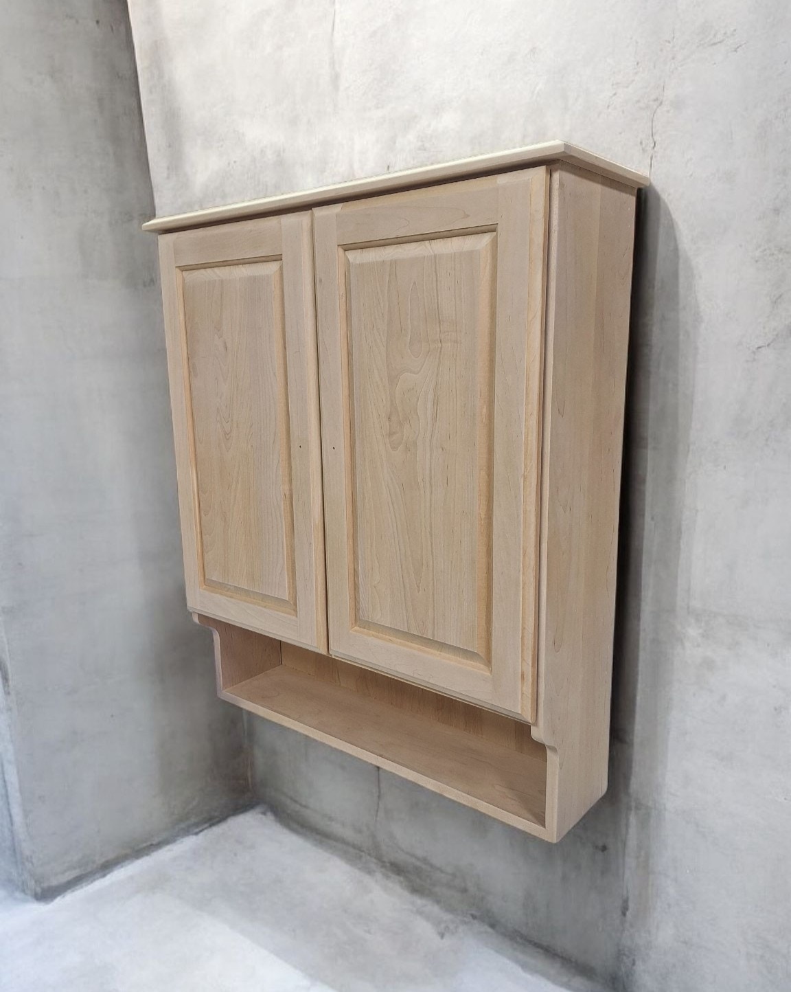 WoodWorks HF Unfinished Maple Raised Panel Wall Cabinet - Ready for Your Custom Finish WCTTM3036B