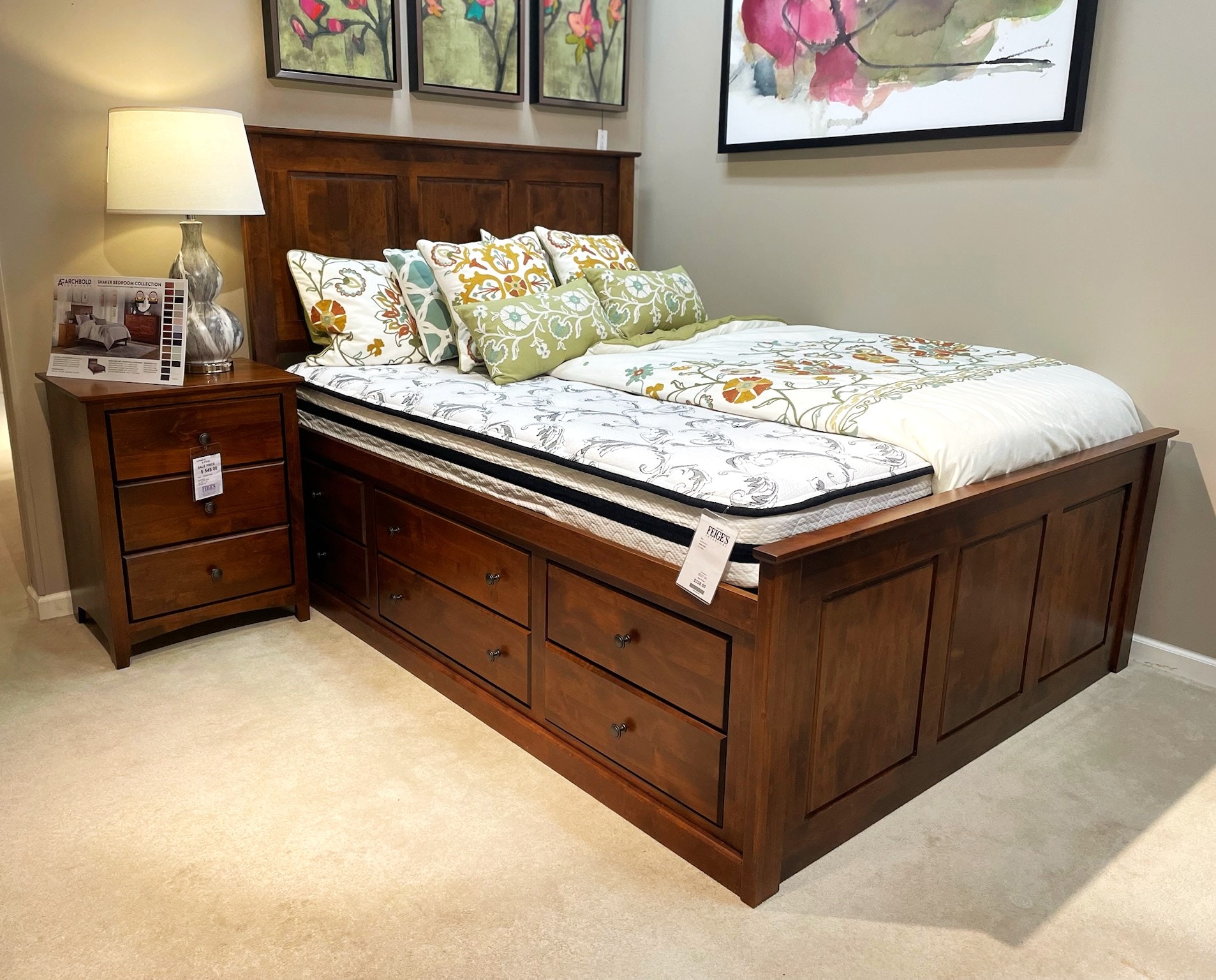 Archbold Furniture Queen Chest Bed 481821204