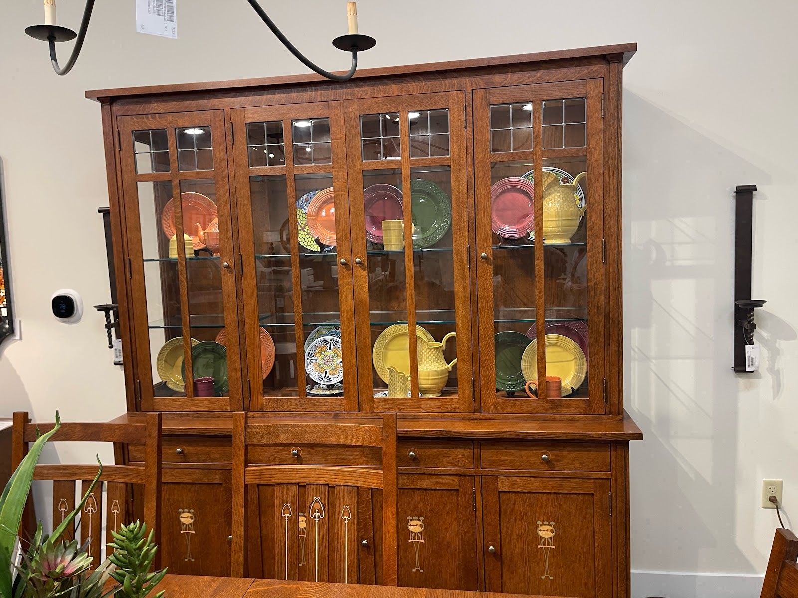 Stickley 4 Door Buffet and Hutch Set 89-1794-032
