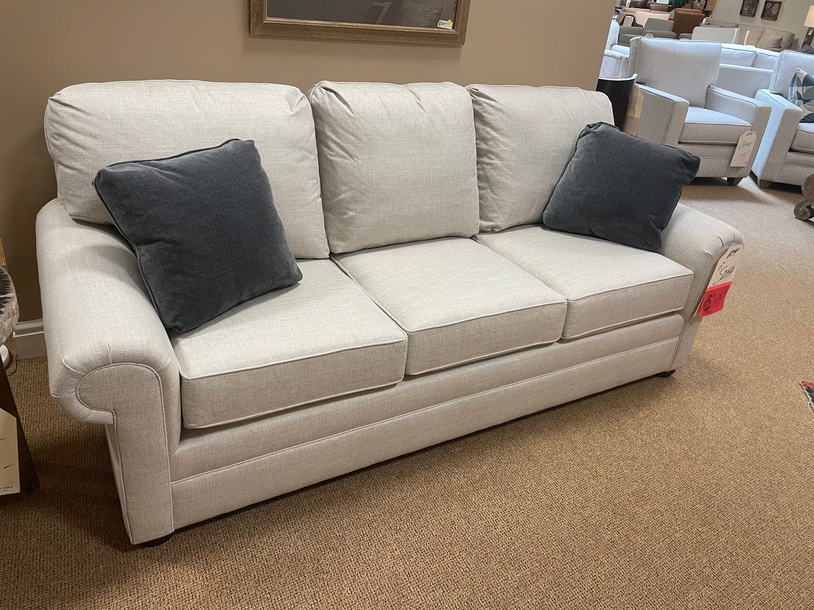 Woodbridge Upholstery Custom Select Medium Sofa 969 86F 1892