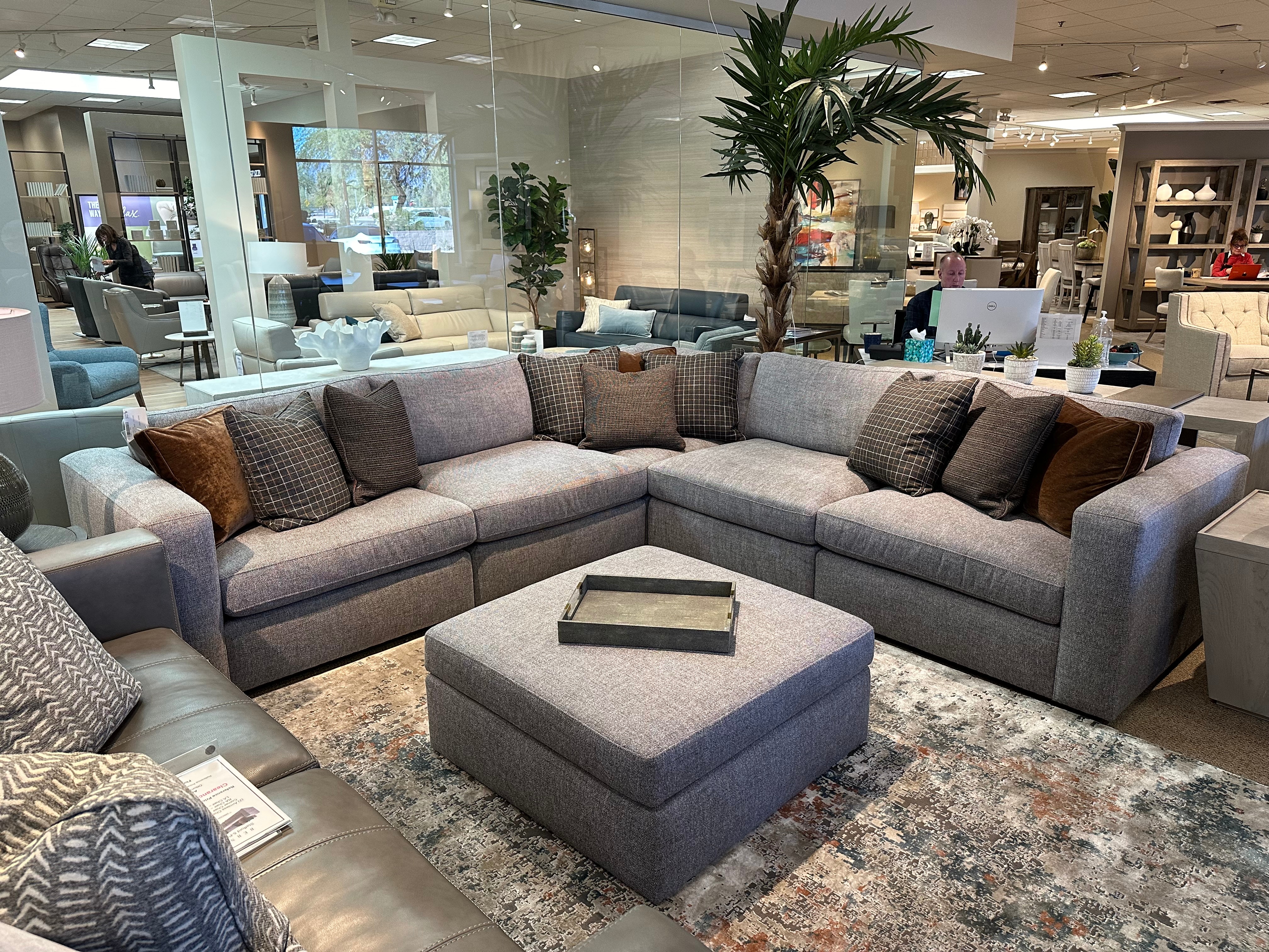 Stafford 5 Piece Fabric Sectional