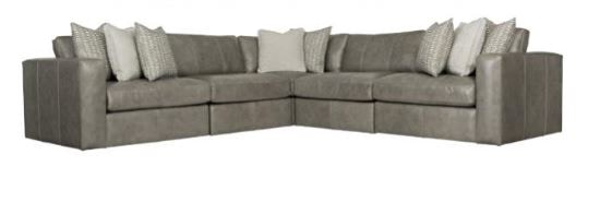 Bernhardt Stafford 5 Piece Leather Sectional LO SECTIONAL