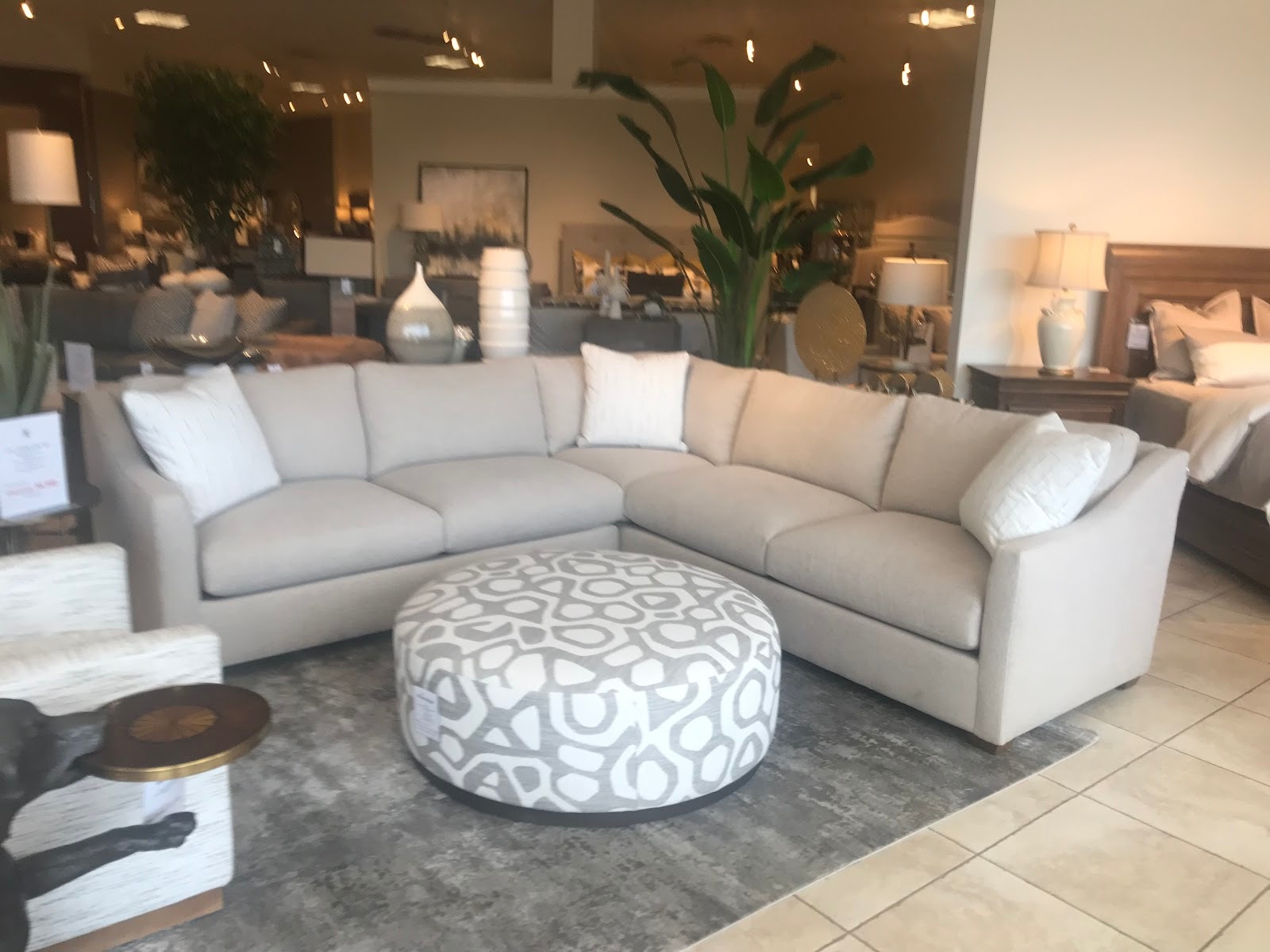 Rowe Rowan Latte Sectional ROWAN11 Sectional