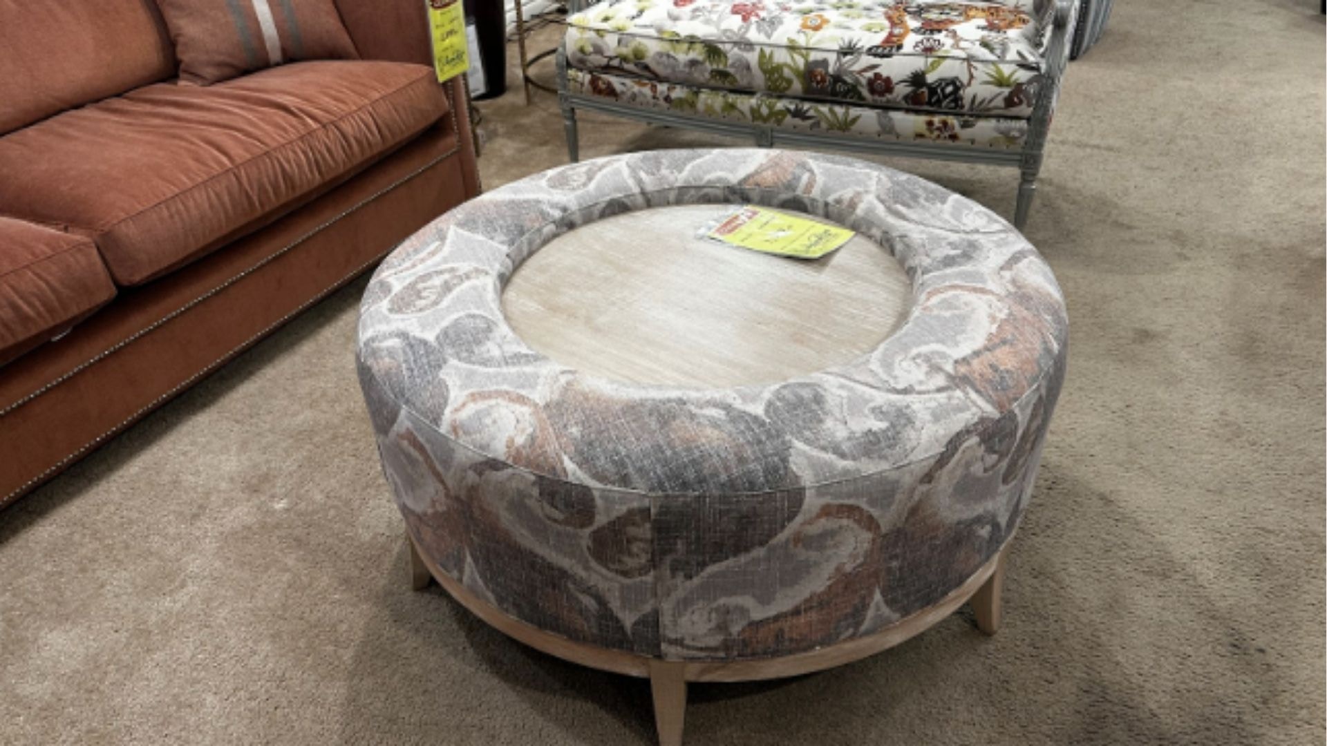 Wesley Hall Wesley Hall Birch ottoman 60972