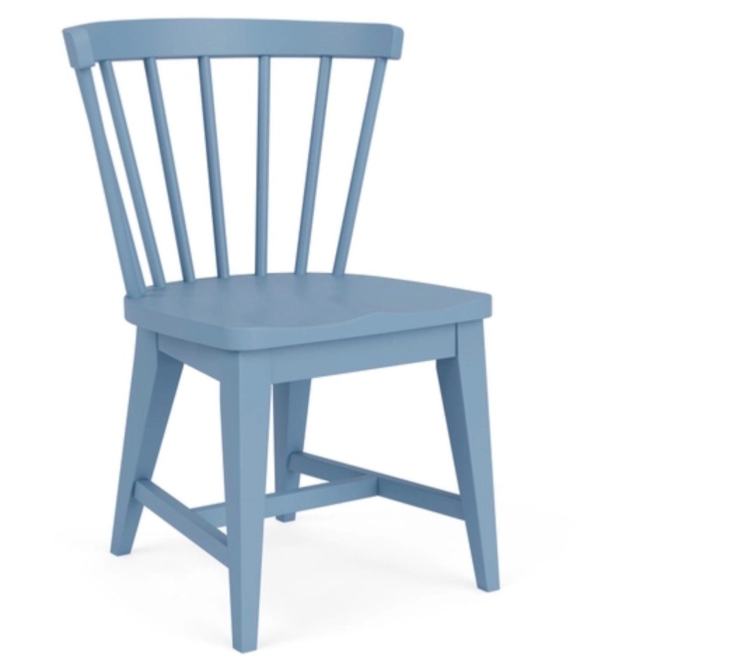 Riverside cabana blue side chair 41999