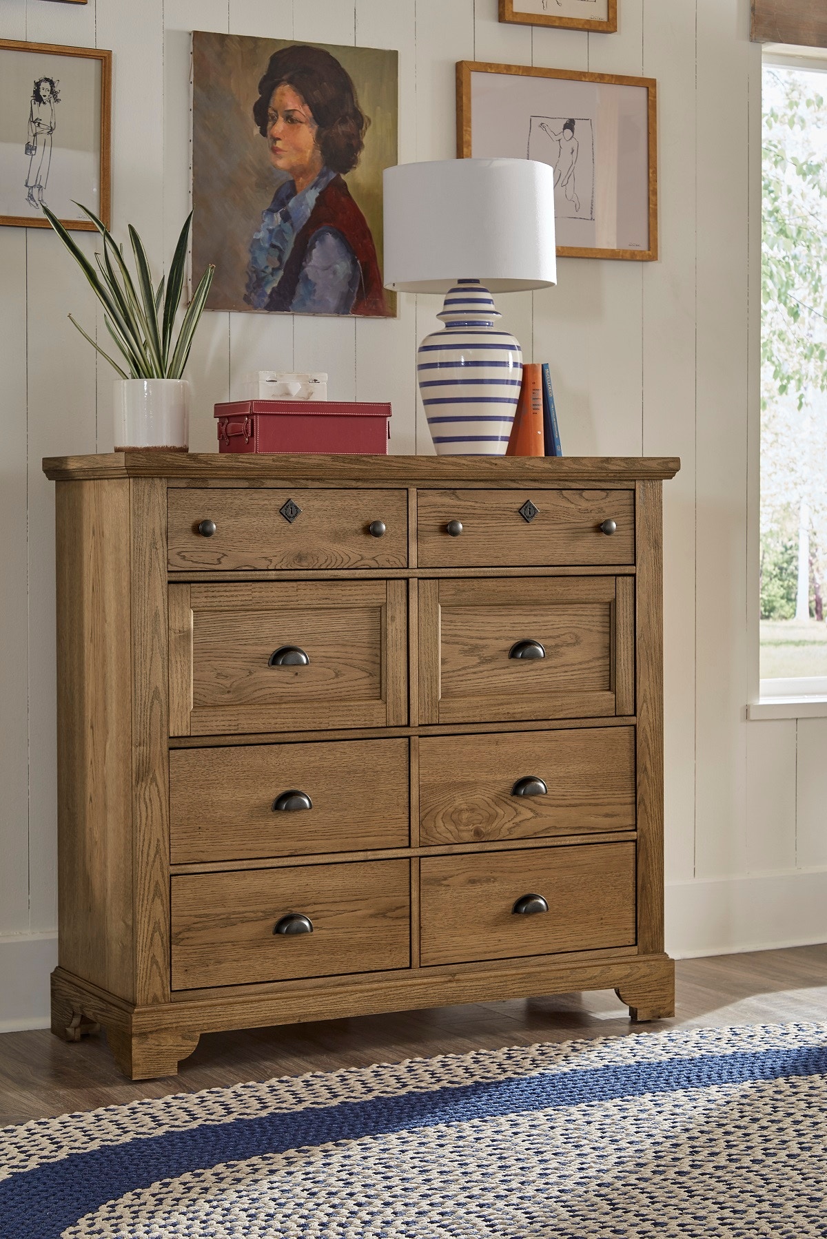 Lmco Home Linen Chest 8 Drawers 730 004 Gavigan S Furniture