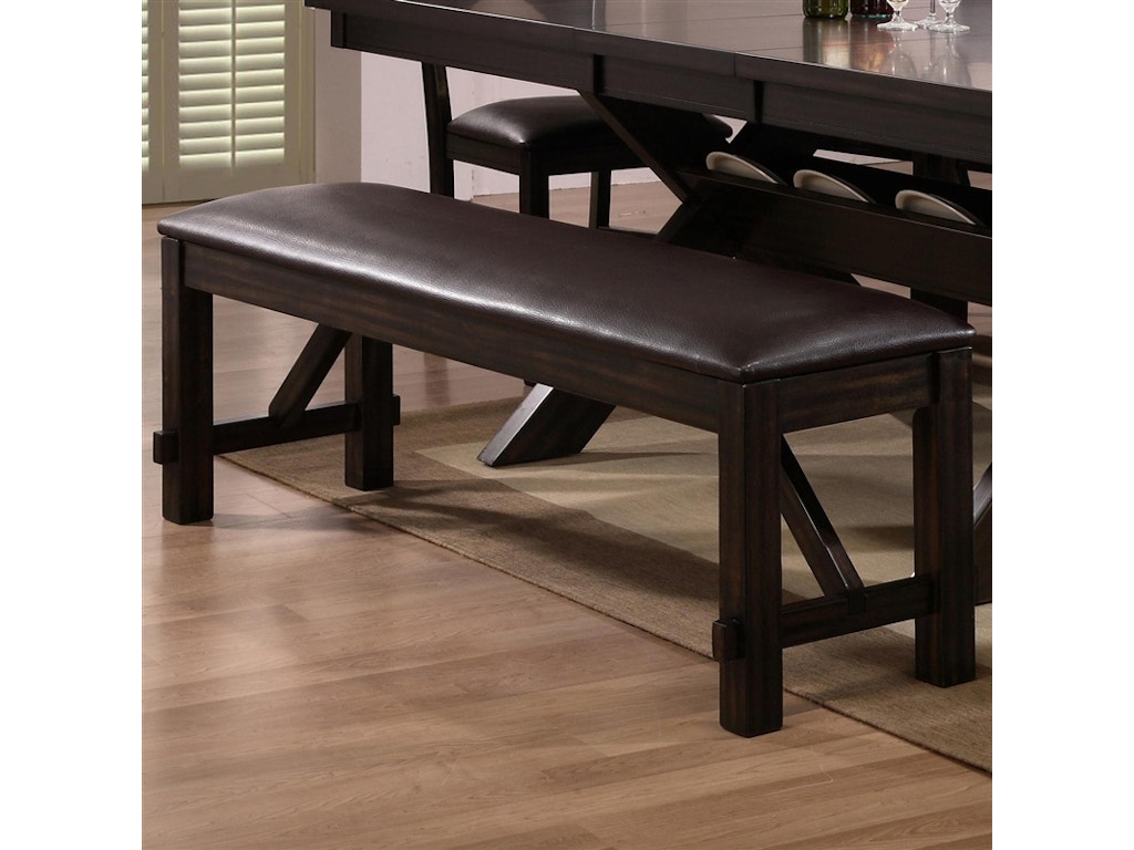 Havana Piece Dining Set Rectangular Extension Table Chairs - Crown Mark Havana Piece Dining Set Rectangular Extension Table Chairs Bench havana piece dining set rectangular extension table chairs - crown mark havana piece dining set rectangular extension table chairs bench