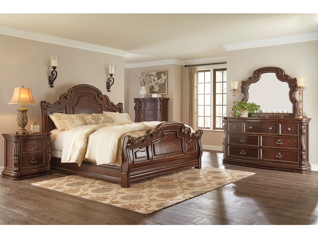 florentown brown sleigh 5pc bedroom set florentown brown sleigh 5pc bedroom set florentown brown sleigh 5pc bedroom set florentown brown sleigh 5pc bedroom set