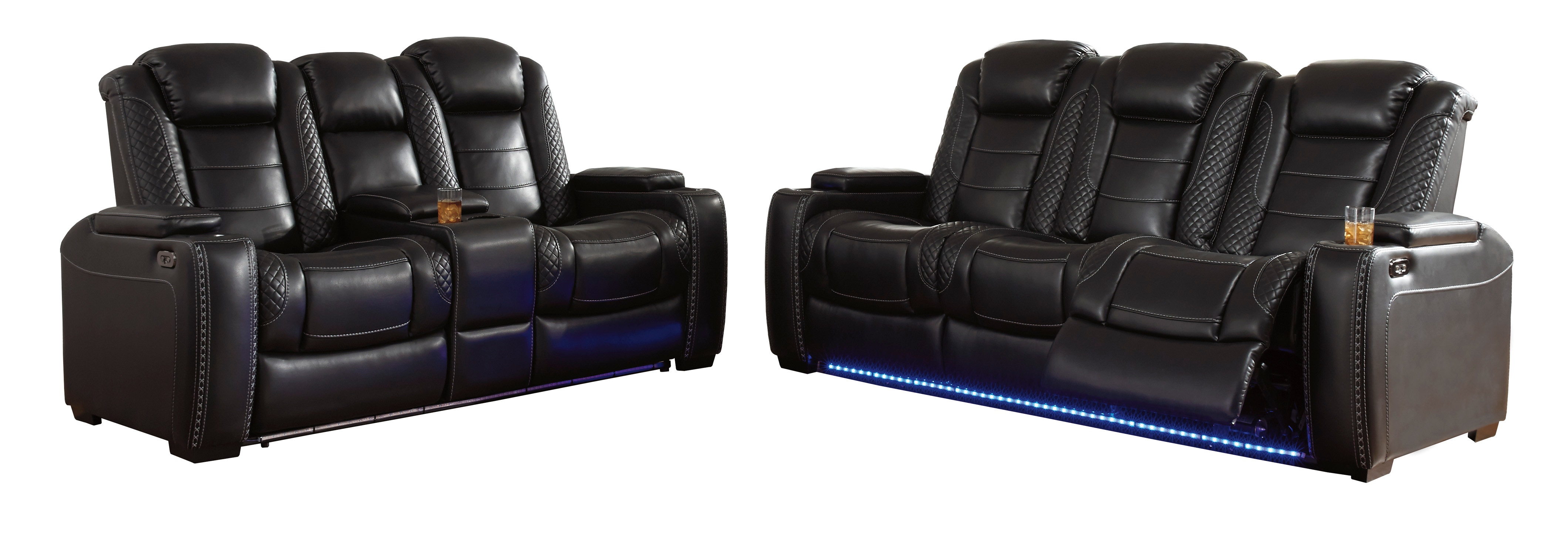  Partytime Sofa and Loveseat 