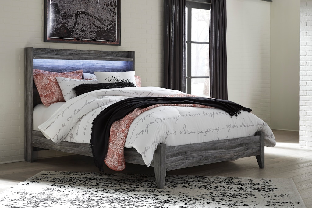 Silver Queen Full Size Combo Headboard Footboard Only