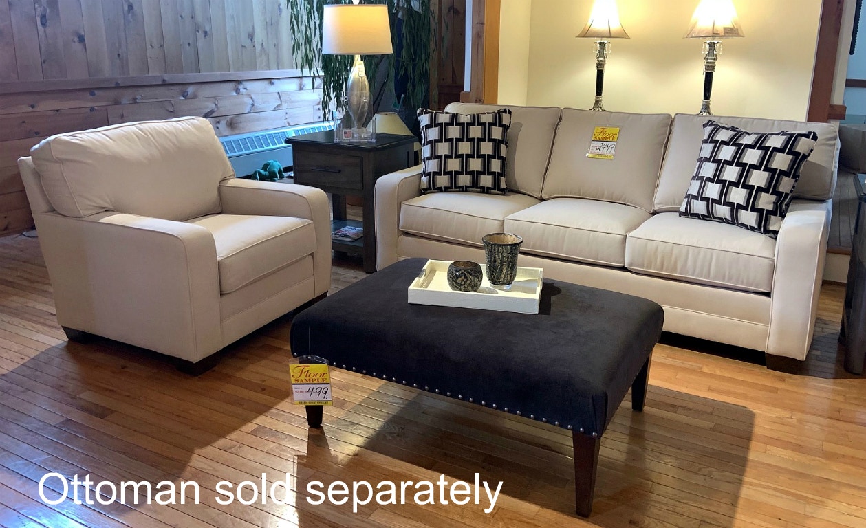 Clearance CLEARANCE King Hickory Bentley Sofa & Chair Set with Track Arm