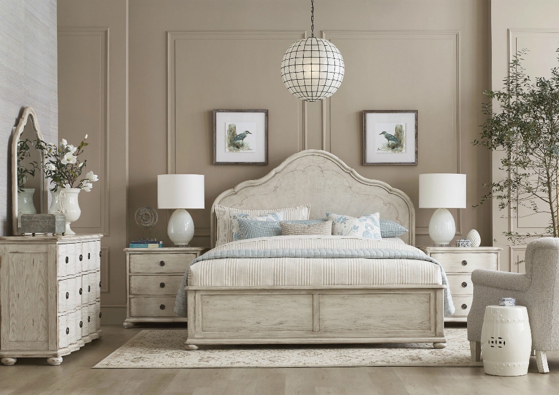 American Drew Cambric Creme Bedroom Collection; SEE MORE PIECES BELOW Cambric Creme Bedroom Collection