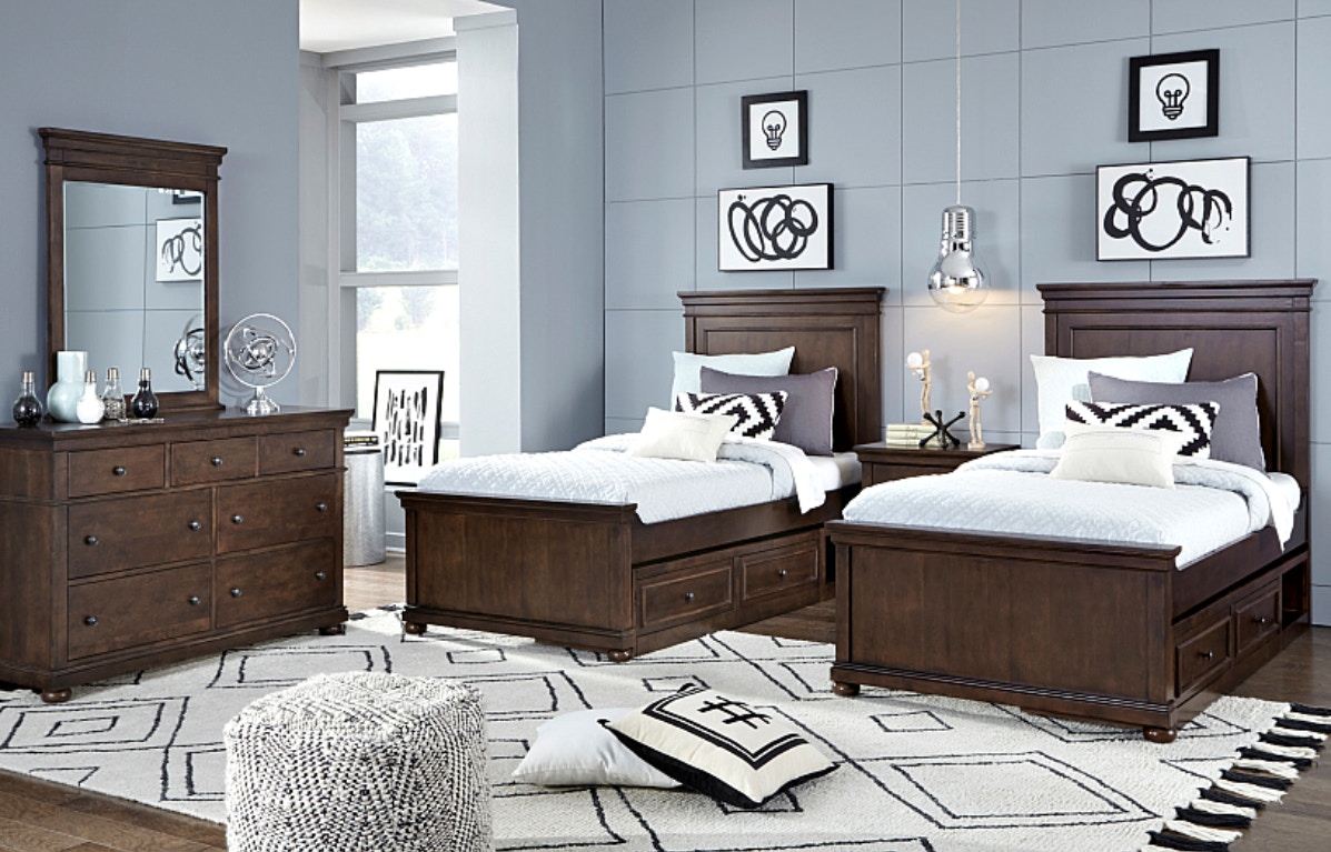 Legacy Classic Kids Canterbury Youth Bedroom Collection in Brown; See more pieces below. Canterbury Youth Bedroom Collection Brown