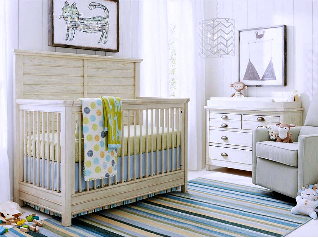 Stone Leigh Driftwood Park Vanilla Oak Built To Grow Crib