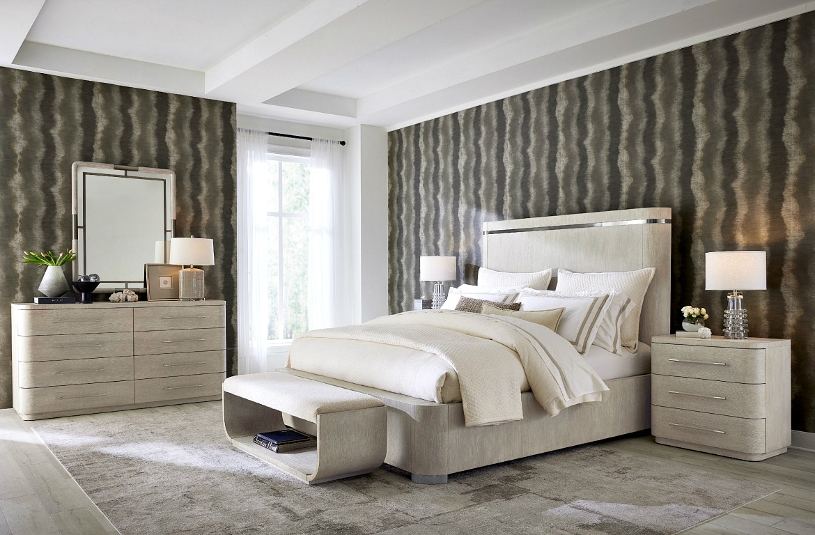 Modern Mood Bedroom Collection Diamond Finish or Mink Finish