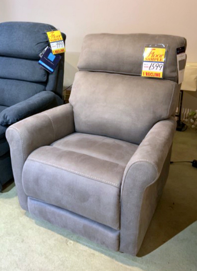 Clearance CLEARANCE Flexsteel "Owen" Power Recliner with Power Headrest