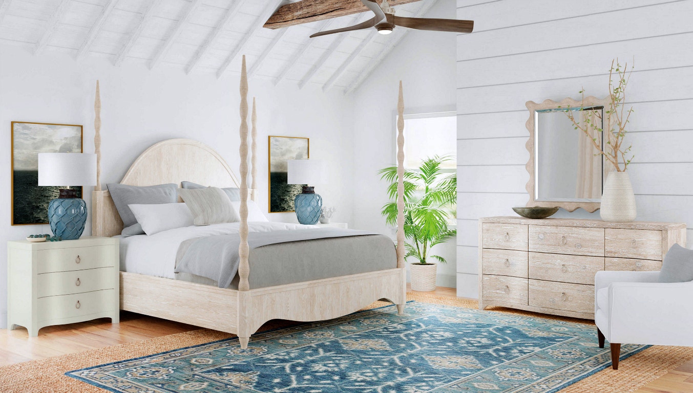 Hooker Furniture Serenity Poster Bed Bedroom Collection; SEE MORE PIECES BELOW Serenity Poster Bed Bedroom Collection