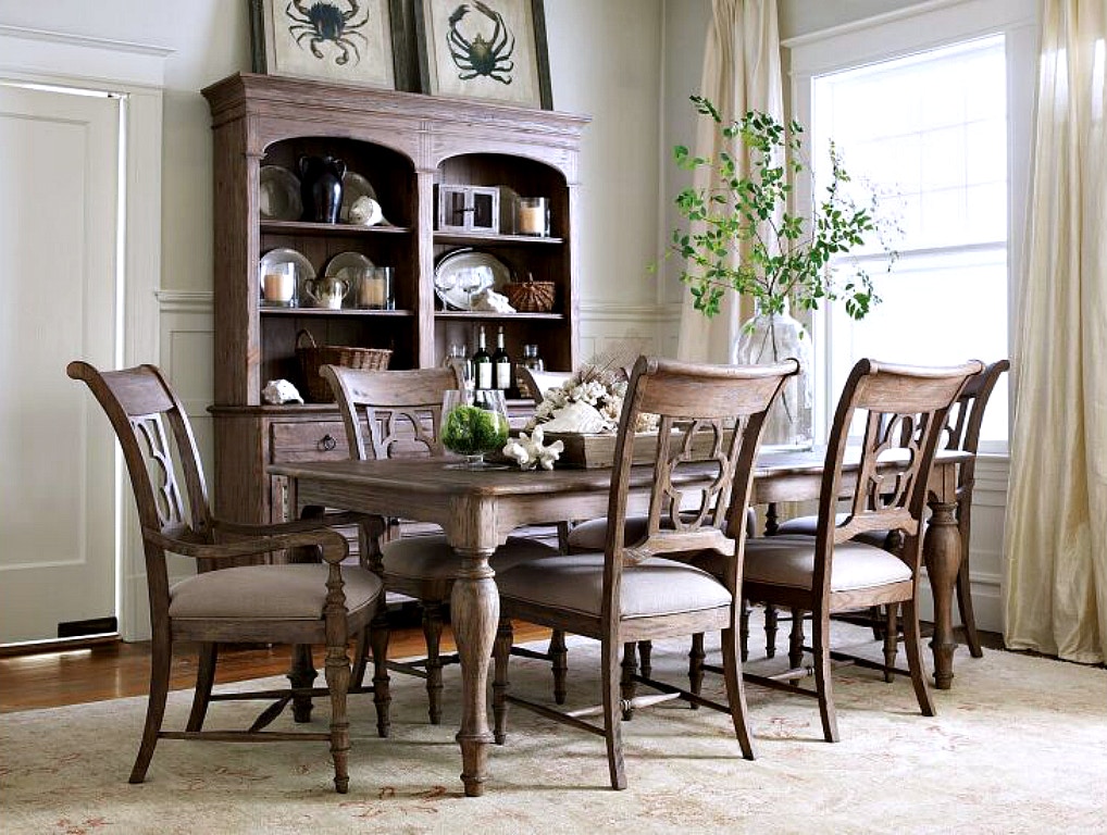 Kincaid Furniture Weatherford Dining Room Collection in Heather Finish; SEE MORE PIECES BELOW Weatherford Dining Room Collection in Heather Finish