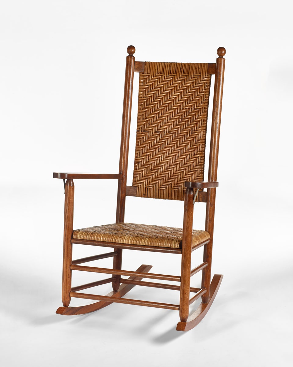 Classic Cane Rocking Chair 990 by Troutman Chair South San