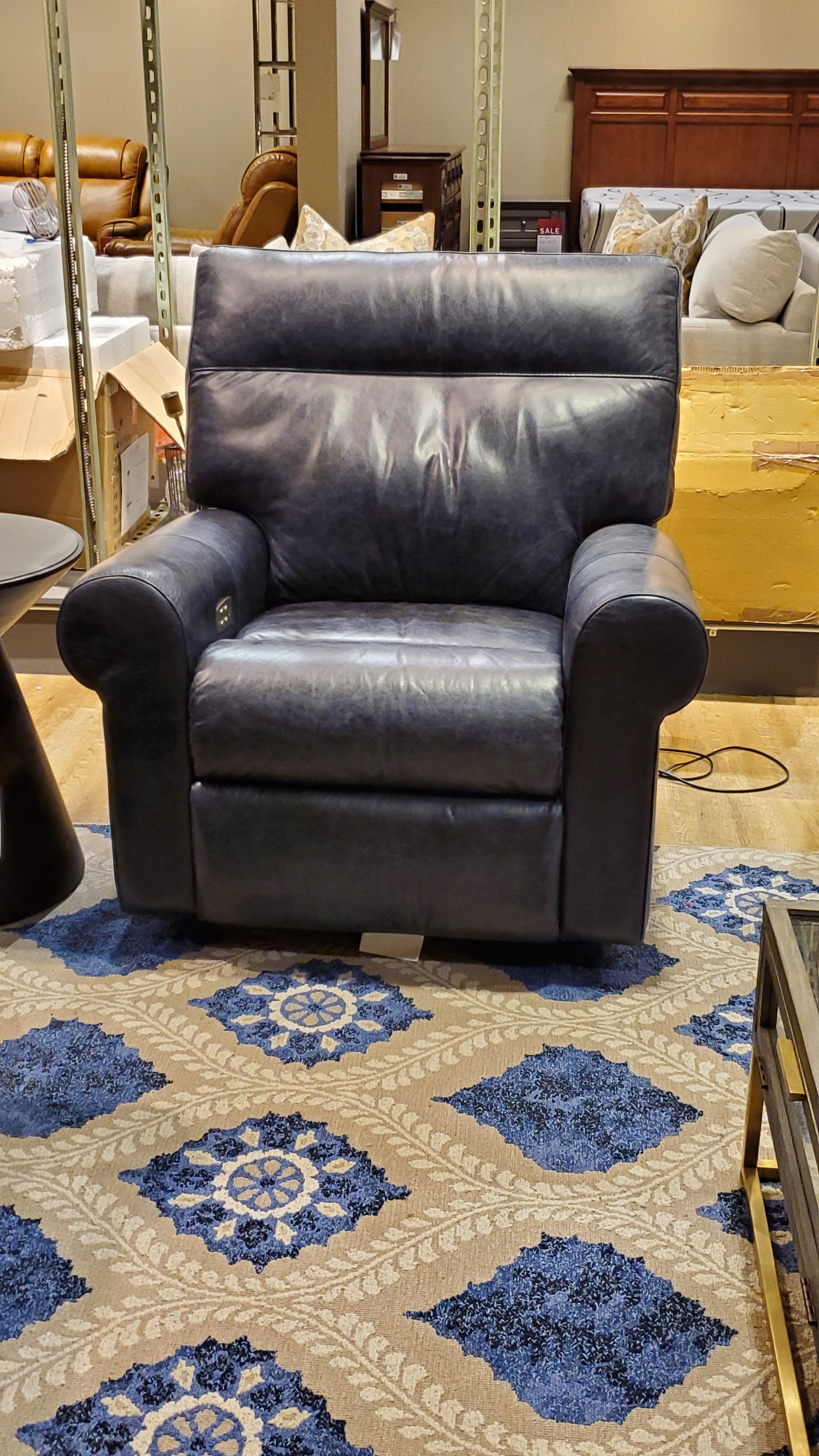 thomasville power swivel glider recliner