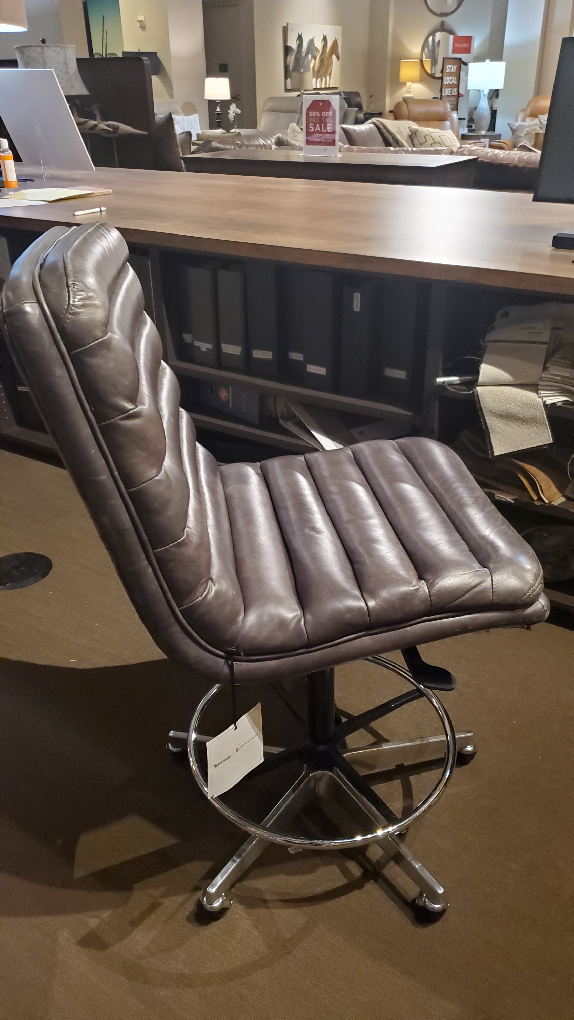 Counter height best sale computer chair