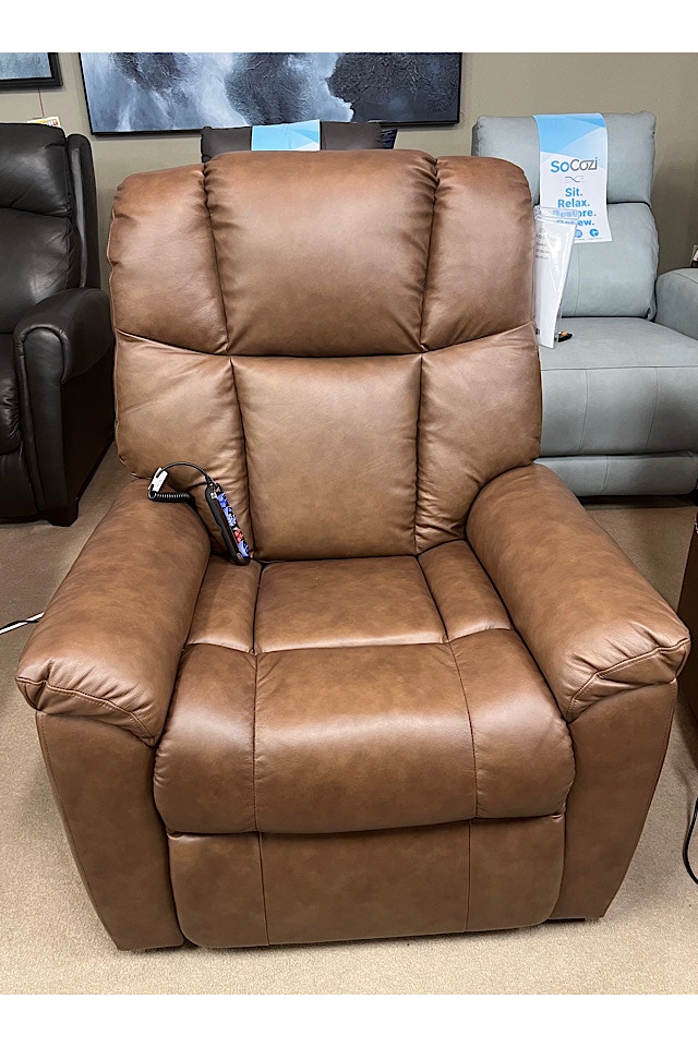 Leather 2024 recliner clearance