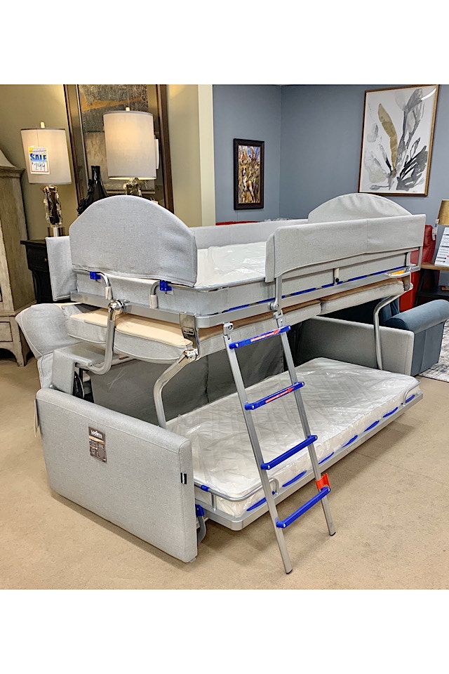 Marty Rae Clearance Items Luanto Bunk Bed Sleeper Sofa Mrc 337