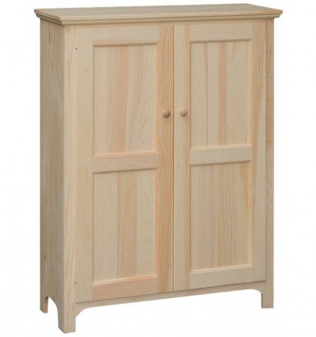 Dining Room Unfinished 2 Door Jelly Cabinet Made In The Usa 21408