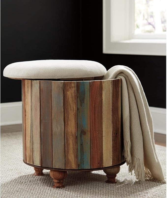 Oristano storage ottoman discount