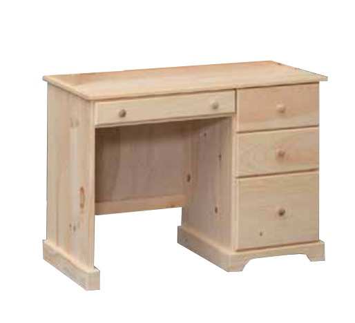 Unfinished Home Office Unfinished 4 Drawer Desk Made in the USA 55778 Love's Bedding and