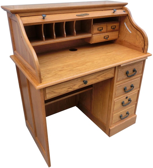 Tei Home Office Student Roll Top Desk Harvest 8942h Love S