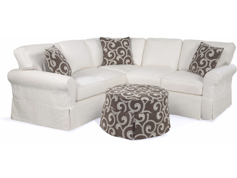 Alexandria Slipcover Sectional Four Seasons Alexandria Slipcover Sectional 725sectional Customize Me