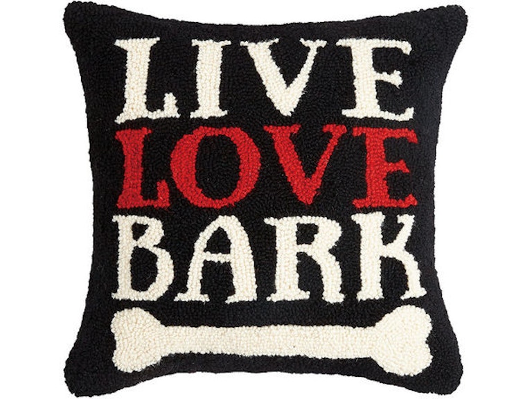 great gift ideas accessories live love bark 16 x 16 hooked pillows