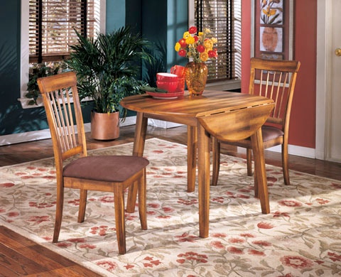 two chair and table
