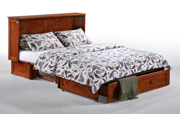 Night & day furniture murphy cabinet bed discount
