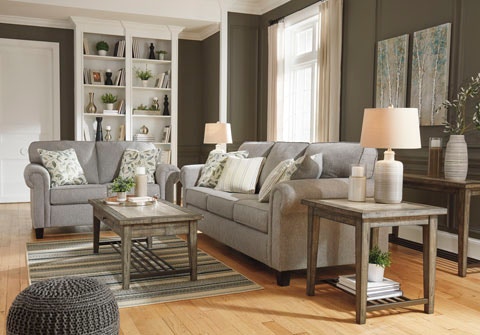 Signature Design by Ashley Alandari 2pc Living Room Set 98909ST - The
