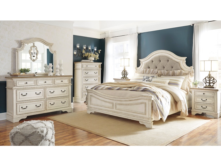 signature designashley realyn 5pc king bedroom set b743kst - the
