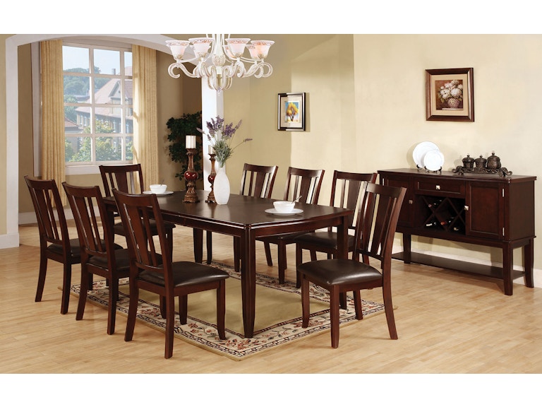 Furniture Of America Dining Room Table Cm3336t The Furniture Of America Dining Room Table Cm3336t At The Mall