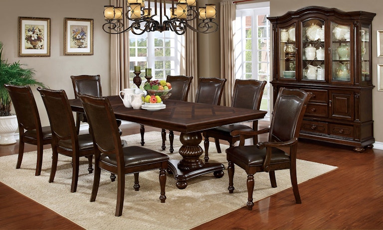 Furniture Of America Dining Room Dining Table Cm3350t Table The