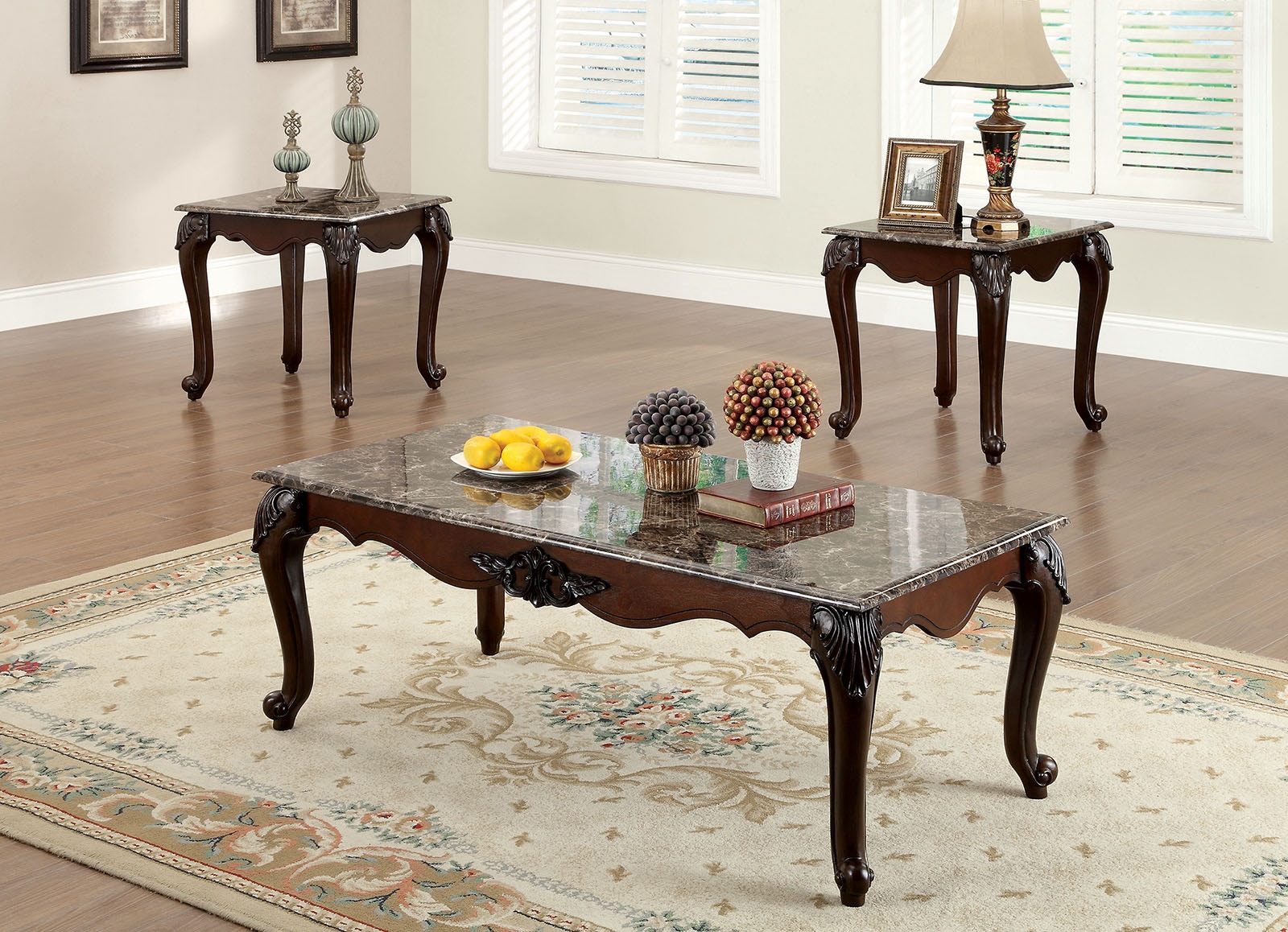 Furniture of america coffee shop table sets