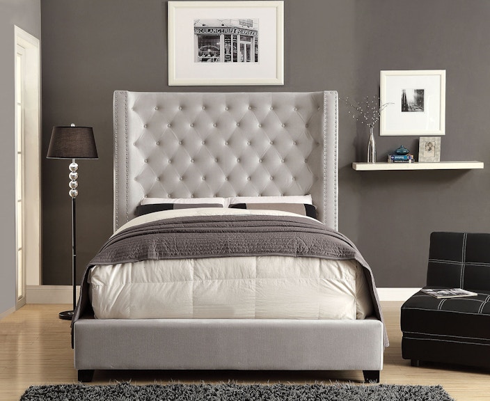 Furniture Of America Bedroom Queen Bed Cm7679Iv-Q - The Furniture Mall -  Duluth And The Chamblee