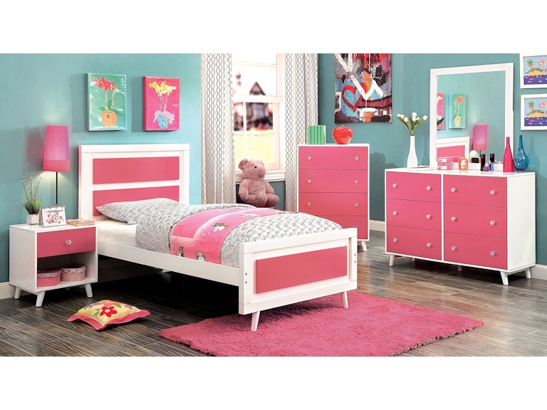 Furniture Of America Bedroom Full Bed 1ns Dresser Mirror