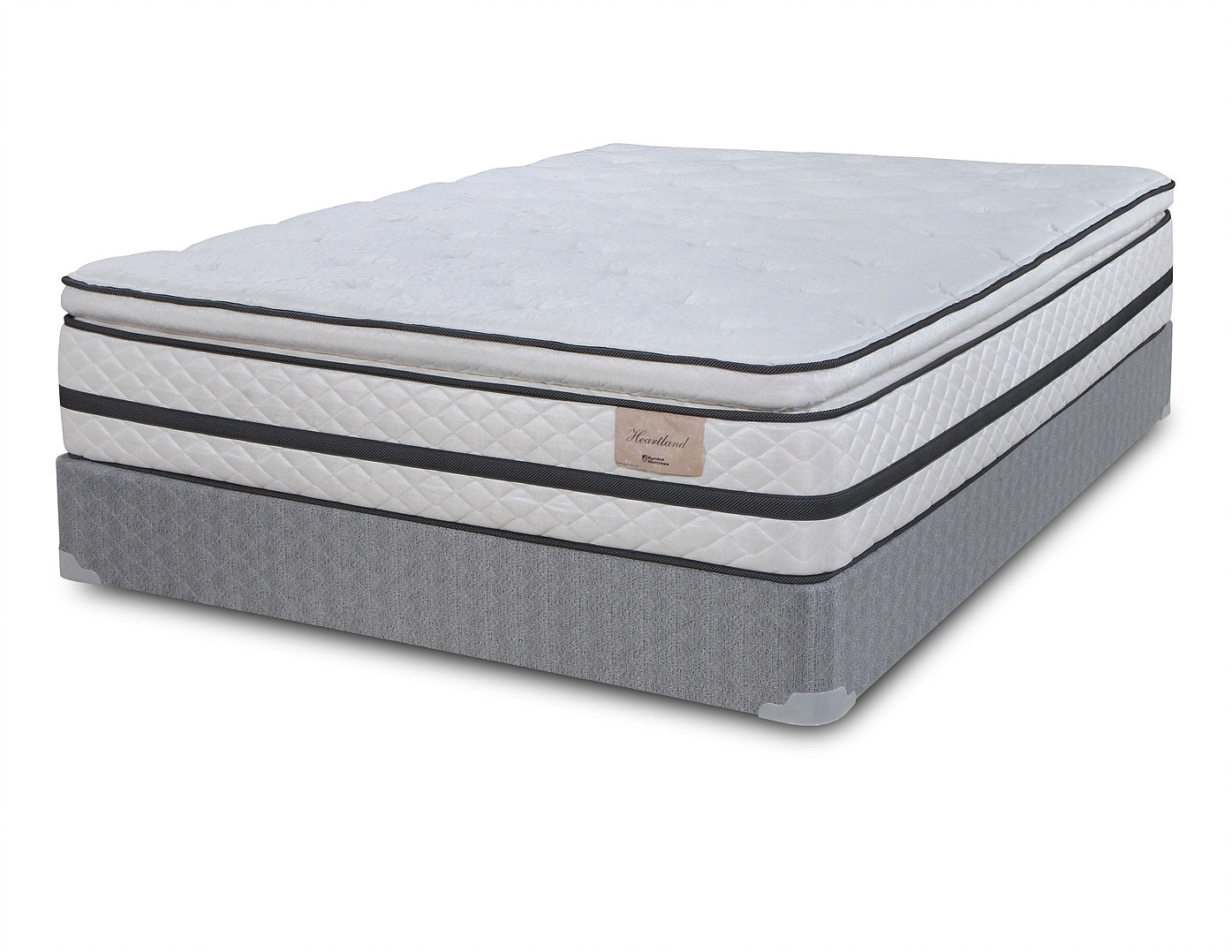 Pillow top full mattress set best sale