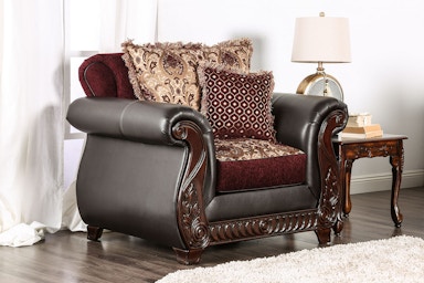 Furniture of America - Tabitha Brown 3 Piece Living Room Set - SM6109-SF-LV-CH  — GreatFurnitureDeal